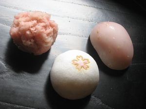 サクラ　生菓子